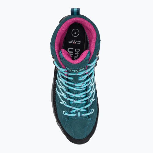 Cizme de trekking pentru femei CMP Rigel Mid Wp albastru 3Q12946/16NN