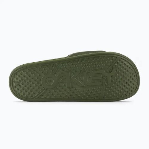 Papuci de baie Oakley College Flip Flop verde/negru FOF10042486L pentru bărbați