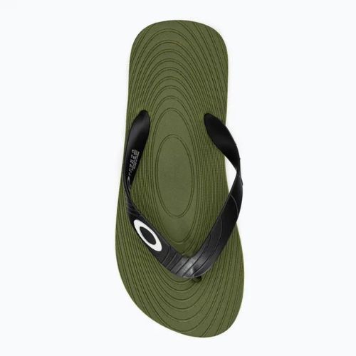 Papuci de baie Oakley Catalina Flip Flop verde pentru bărbați FOF10042386L