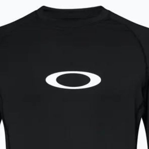 Oakley Ellipse Rashguard tricou de înot pentru bărbați negru FOA40376702E