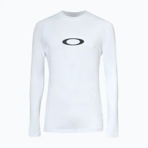 Oakley Ellipse Rashguard tricou de înot pentru bărbați alb FOA403767100