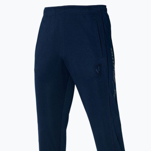 Pantaloni de fotbal pentru bărbați Mizuno SR4 Track albastru marin P2MD2S6014
