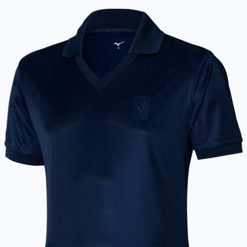 Tricou de fotbal pentru bărbați Mizuno SR4 Game Jersey albastru marin P2MA2S6014