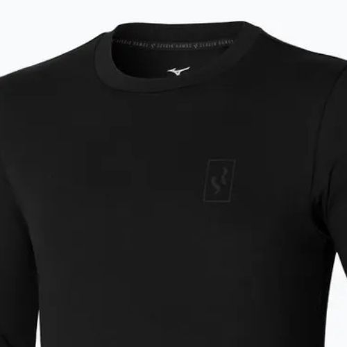 Mizuno SR4 tricou de fotbal pentru bărbați negru P2MA2S5509