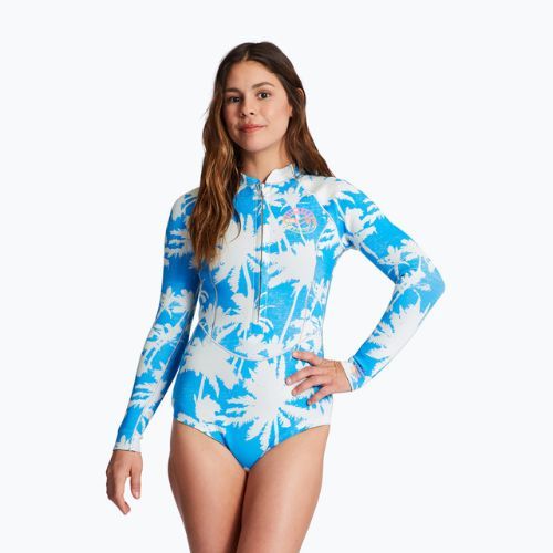 Costumul de neopren pentru femei Billabong Salty Dayz Light LS Spring blue hawaii