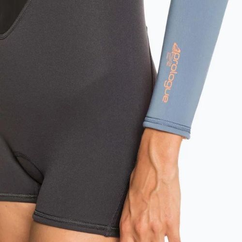 Costumul de neopren pentru femei ROXY 2/2 Prologue BZ LS SP FL 2021 cloud black/powderdgrey/sunglow