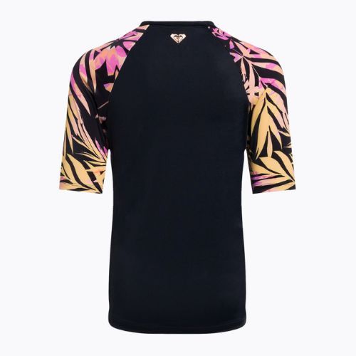 Tricoul de înot pentru copii ROXY Active Joy Lycra 2021 anthracite zebra jungle girl