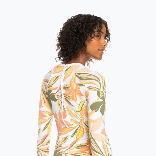 Costum de baie dintr-o singură piesă pentru femei ROXY Print Mix Solid 2021 bright white subtly salty flat
