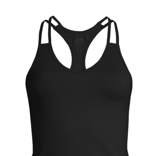 Casall V-Neck Racerback rezervor de antrenament pentru femei negru 22154