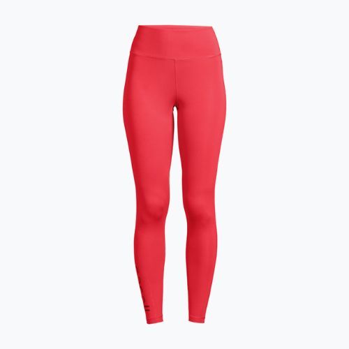 Jambiere de antrenament pentru femei Casall Graphic High Waist roșu 21568