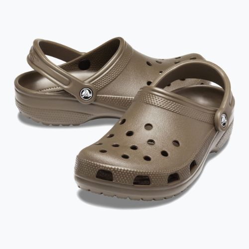 Klapki Crocs Classic brązowe 10001
