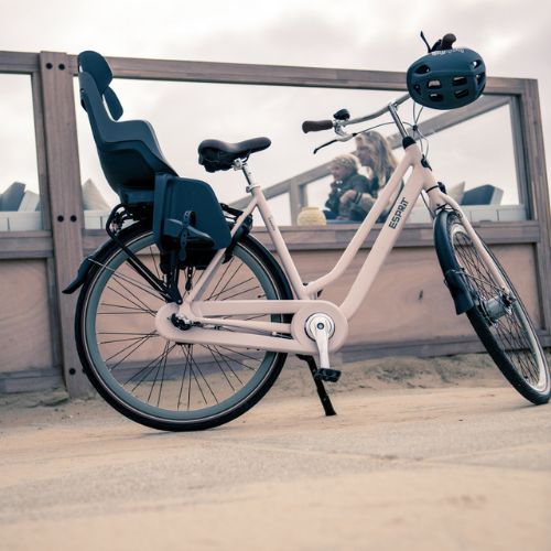 Scaun de bicicletă spate pentru suport de bicicletă bobike Go gri 8012300005