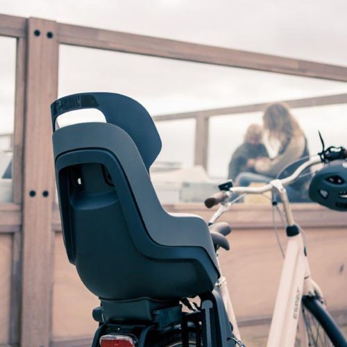 Bobike Go RS scaun pentru bicicletă cu suport spate gri/negru 8012600005