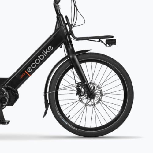 EcoBike Cargo/16Ah Trapeze Cargo+X300 10.4 AH Greenway bicicletă electrică neagră 1010503