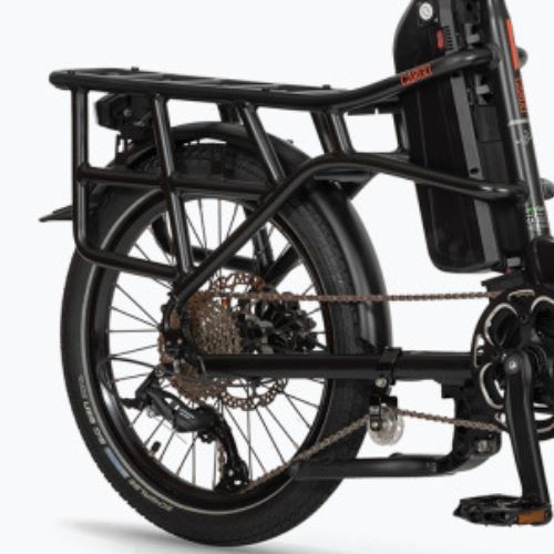 EcoBike Cargo/16Ah Trapeze Cargo+X300 10.4 AH Greenway bicicletă electrică neagră 1010503