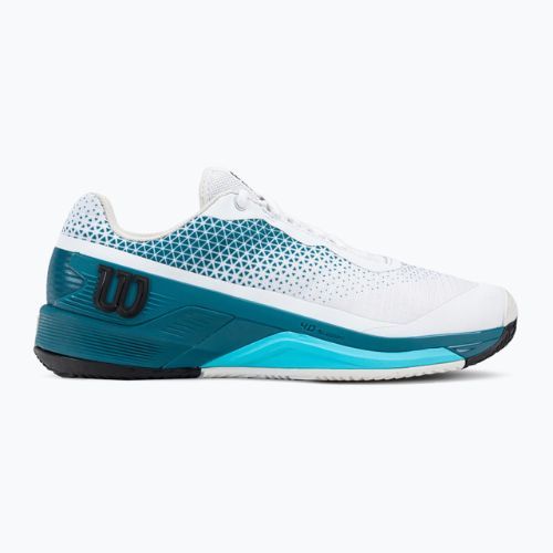 Wilson Rush Pro 4.0 Clay pantofi de tenis pentru bărbați albastru și alb WRS329290