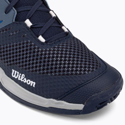 Pantofi de tenis pentru bărbați Wilson Kaos Devo 2.0 albastru marin WRS330310
