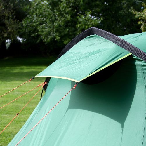 Cort de camping Coleman Chimney Rock 3 Plus pentru 3 persoane gri-verde 2000032117