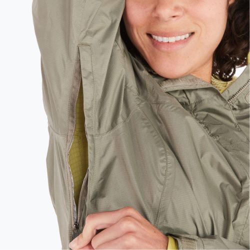 Marmot PreCip Eco jachetă de ploaie pentru femei verde 46700