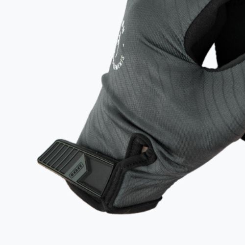 Mănuși pentru sporturi nautice ION Amara cu degetul întreg negru-gri 48230-4141