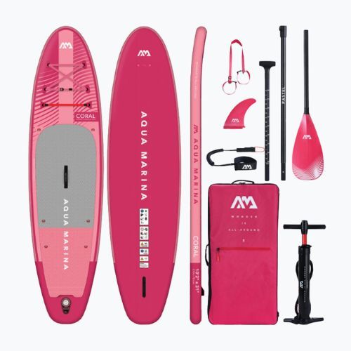 Aqua Marina Coral Coral 10'2" roz SUP bord BT-23COPR