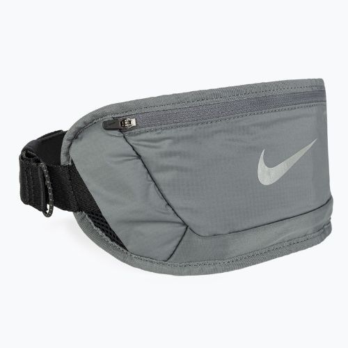 Borsetă Nike Challenger 2.0 Waist Pack Large smoke grey/black/silver
