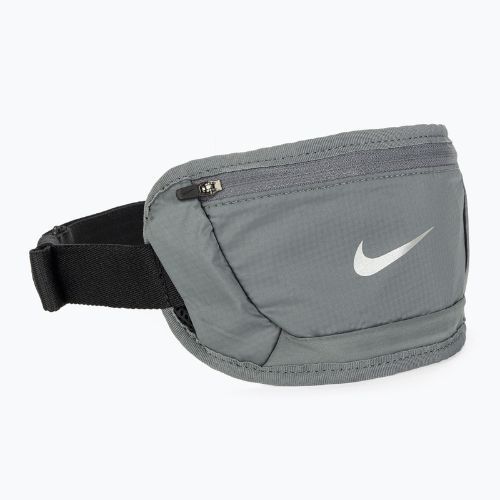 Borsetă Nike Challenger 2.0 Waist Pack Small smoke grey/black/silver