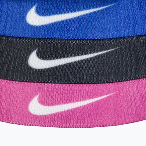 Benzi de păr Nike Mixed Hairbands 6 buc. cu husă elastice de păr colorate 6 buc. N1003666-029