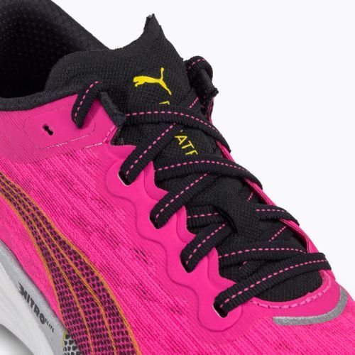 Pantofi de alergare pentru femei PUMA Deviate Nitro 2 roz 376855 13
