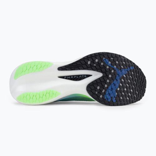 Pantofi de alergare pentru bărbați PUMA Deviate Nitro Elite 2 verde 377786 01