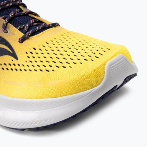 Saucony Ride 15 pantofi de alergare pentru bărbați albastru marin și galben S20729-65