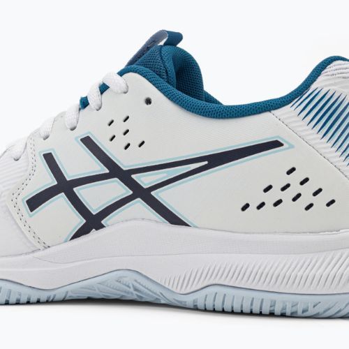 ASICS Gel-Tactic, pantofi de handbal pentru femei, alb 1072A070-104