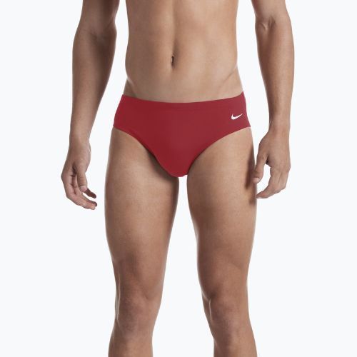 Chiloți de baie bărbați Nike Hydrastrong Solid Brief roșu NESSA004-614