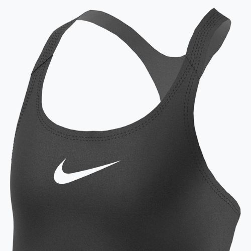 Costum de baie dintr-o singură piesă pentru copii Nike Essential Racerback negru NESSB71111-001