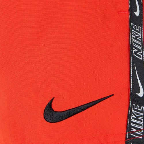 Pantaloni scurți de volei bărbați Nike Logo Tape 4'' roșu NESSD794-620