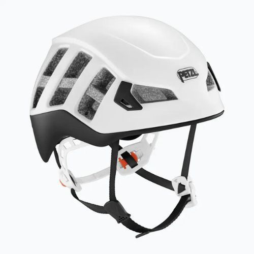Cască de alpinism Petzl Meteor alb și negru A071CA00