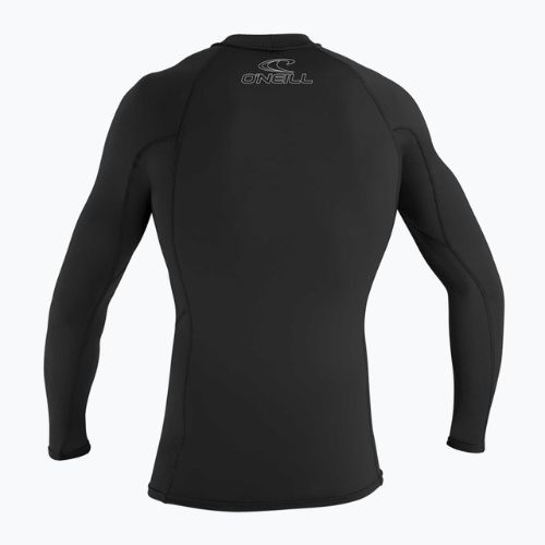 Bărbați O'Neill Basic Skins Rash Guard tricou de înot negru 3342