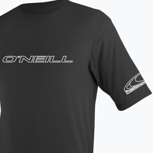 Bărbați O'Neill Basic Skins Sun Shirt cămașă de înot negru 3402