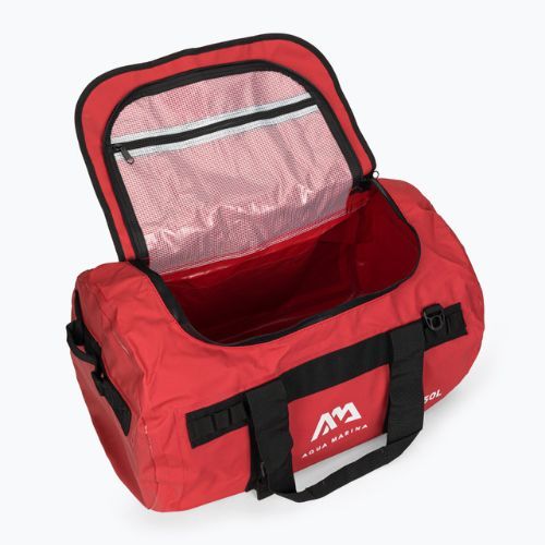 Aqua Marina impermeabil Duffle Bag 50l roșu B0303039