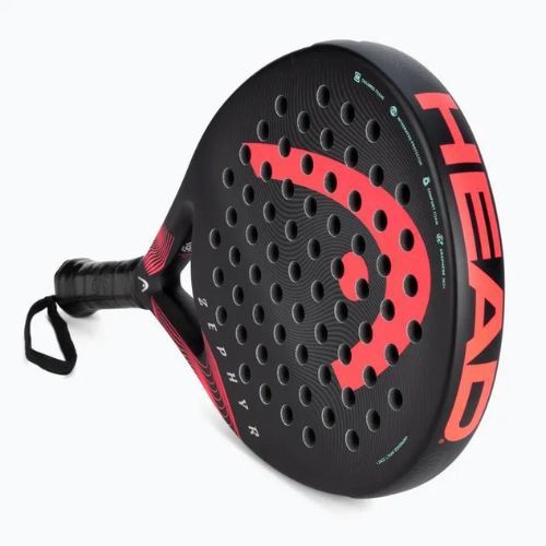 Rachetă de padel HEAD Zephyr 2023 negru/roz 225033