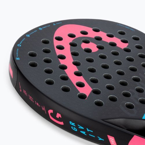 Rachetă de padel HEAD Gravity Pro 2022 negru/albastru 228162