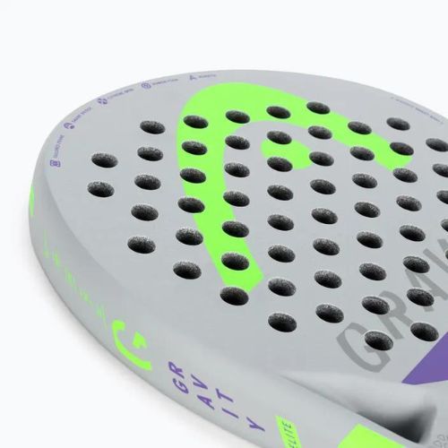 Rachetă de padel HEAD Gravity Elite 2022 gri 228182