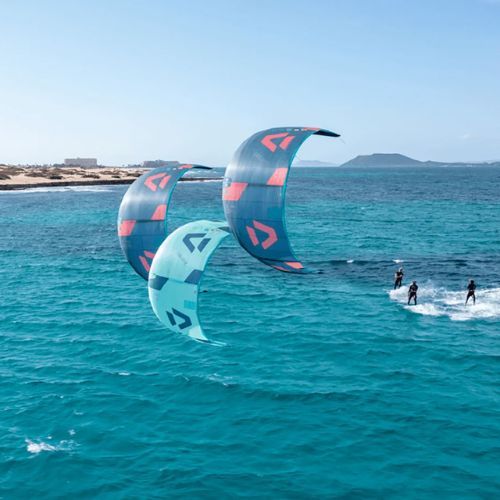 DUOTONE kitesurfing zmeu Neo 2023 verde-albastru 44220-3004