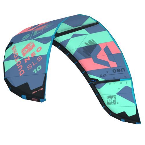 DUOTONE Neo SLS 2023 zmeu kitesurfing kite verde-albastru 44230-3014