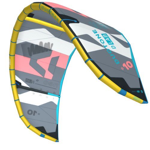 DUOTONE zmeu kitesurfing zmeu Neo D/Lab 2023 gri 44230-3024