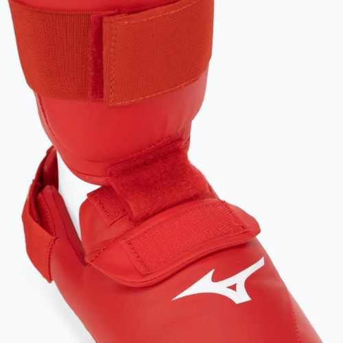 Mizuno Instep roșu căptușit tibie și picior protecții pentru tibie și picior 23EHA10062