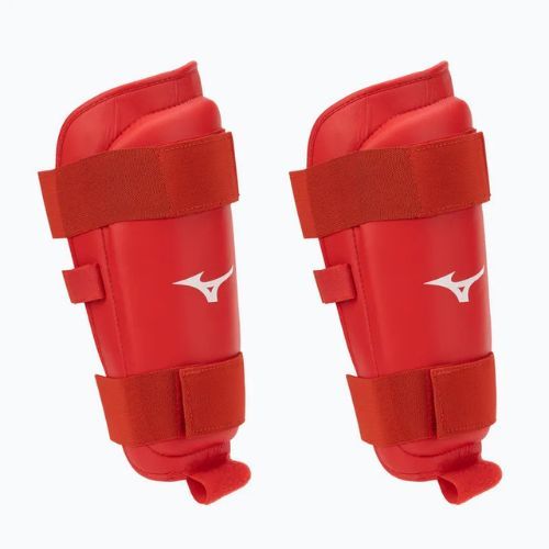 Mizuno apărători de tibie roșii 23EHA10262