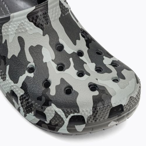 Crocs Classic Camo Clog T gri pentru copii 207593-097