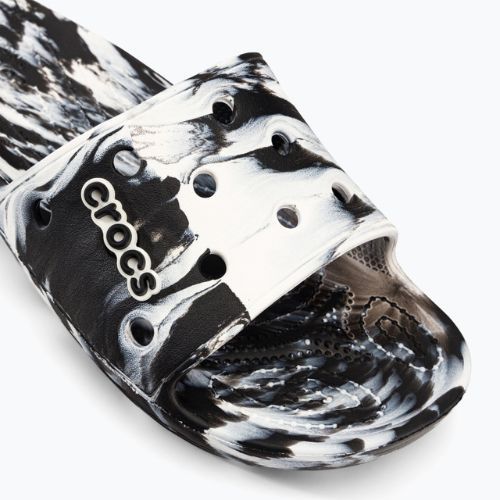 Crocs Classic Crocs Marbled Slide flip-flops negru 206879-103