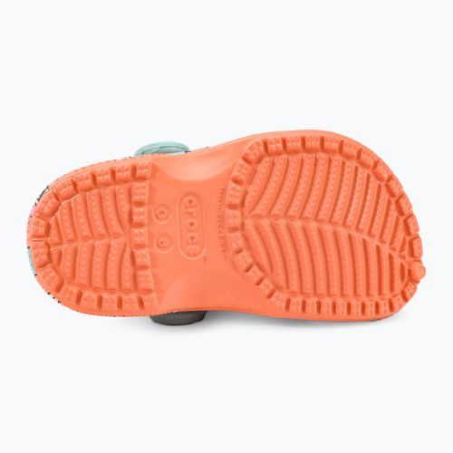 Copii Crocs Classic Pool Party Clog T orange 207846-83E flip flop pentru copii